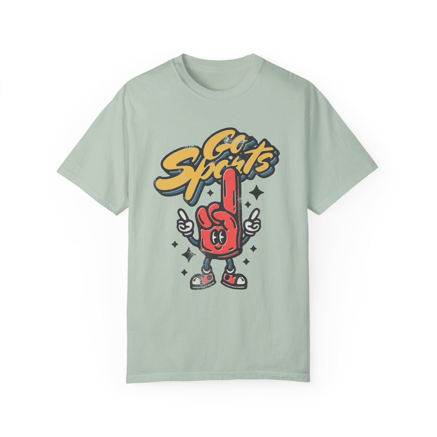 Go Sports Unisex Garment-Dyed T-Shirt | Fun Sports Fan Tee