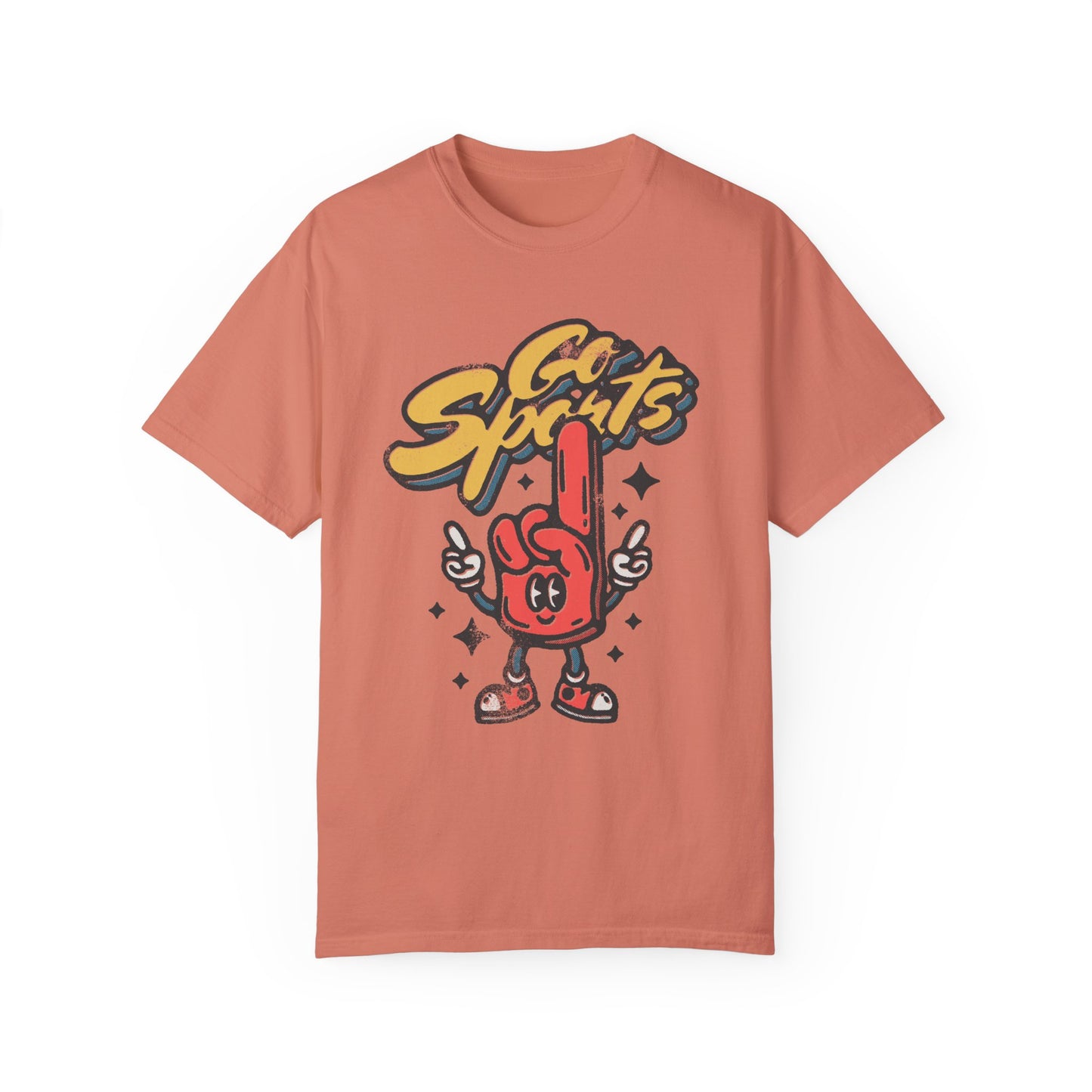 Go Sports Unisex Garment-Dyed T-Shirt | Fun Sports Fan Tee