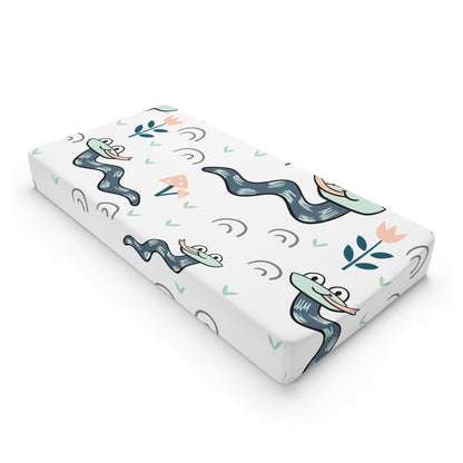 Whimsical Baby Changing Pad Cover with Playful Designs