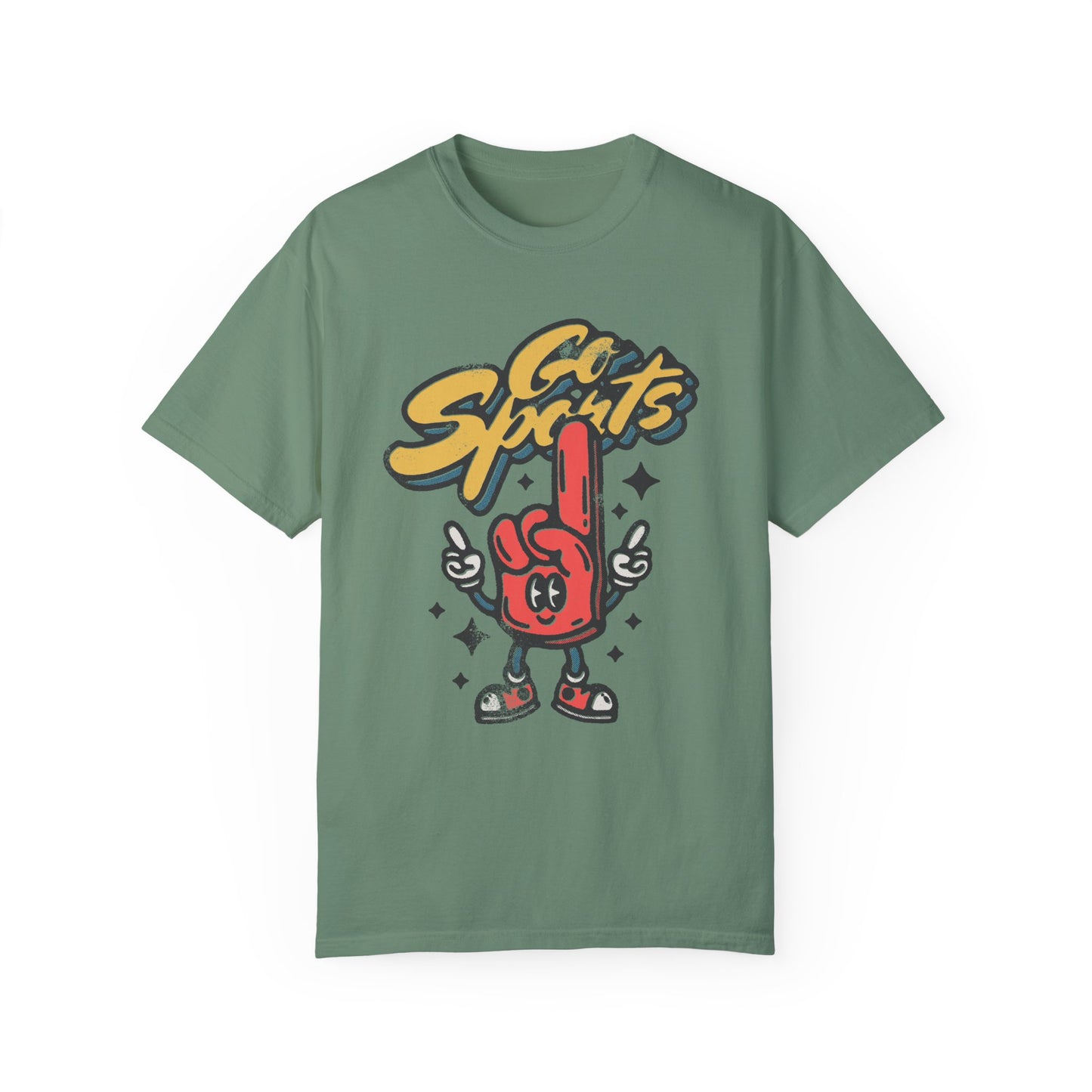 Go Sports Unisex Garment-Dyed T-Shirt | Fun Sports Fan Tee