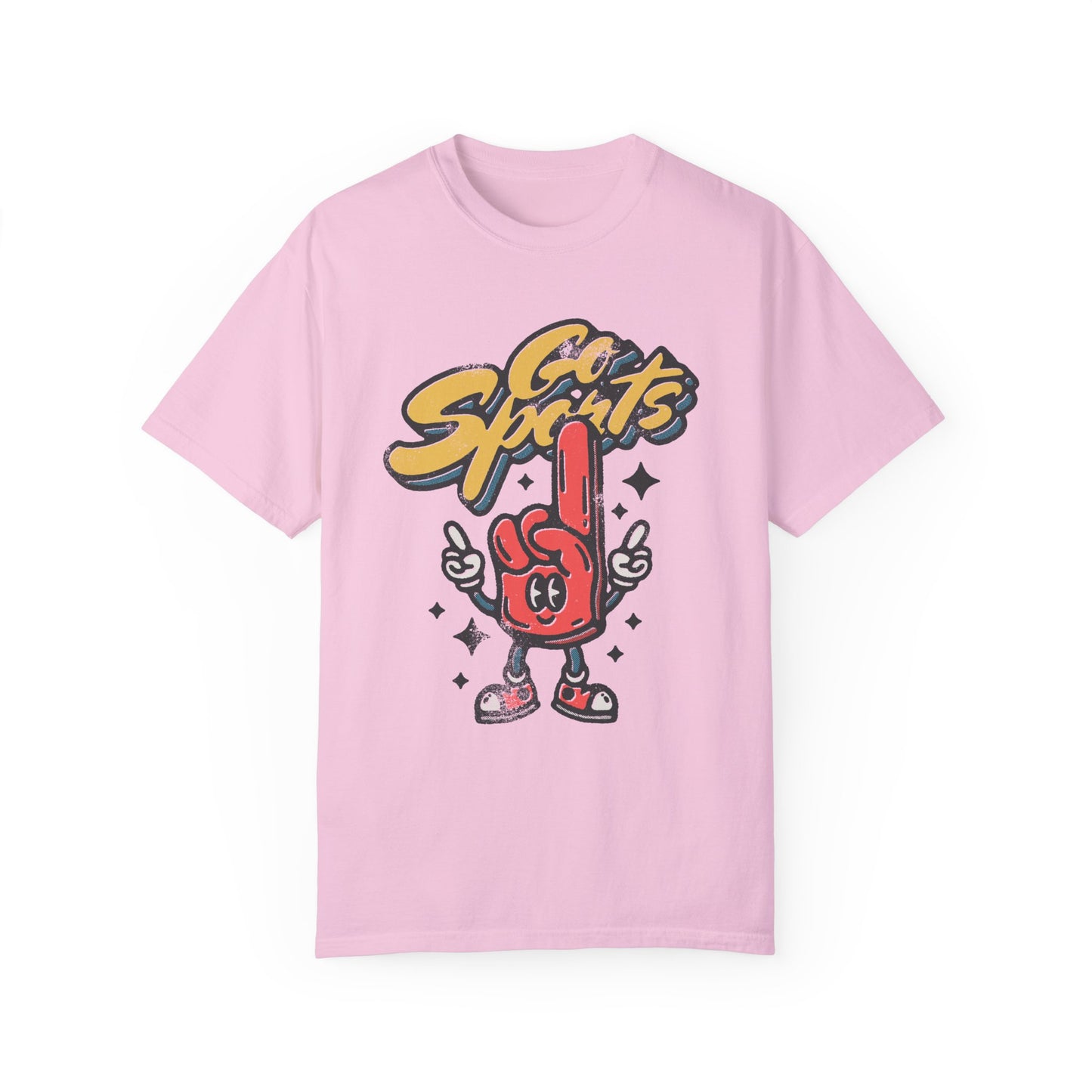 Go Sports Unisex Garment-Dyed T-Shirt | Fun Sports Fan Tee