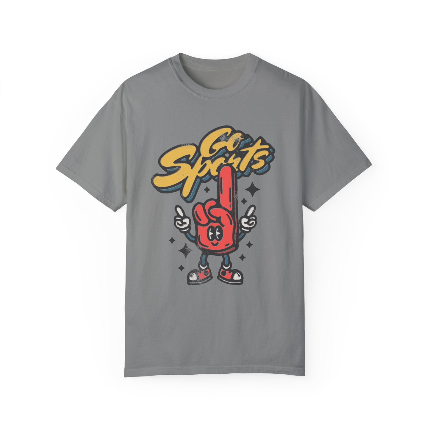 Go Sports Unisex Garment-Dyed T-Shirt | Fun Sports Fan Tee