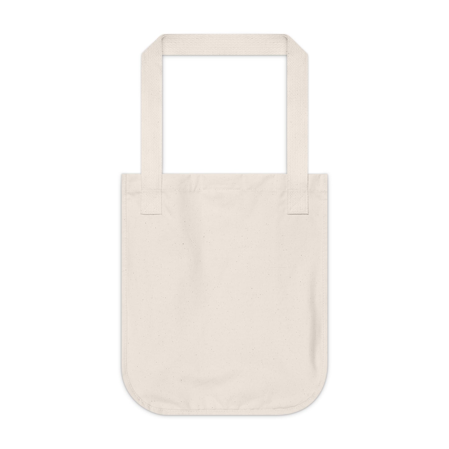 Be Kind to All Kind Organic Canvas Tote Bag - Eco-Friendly Floral Design