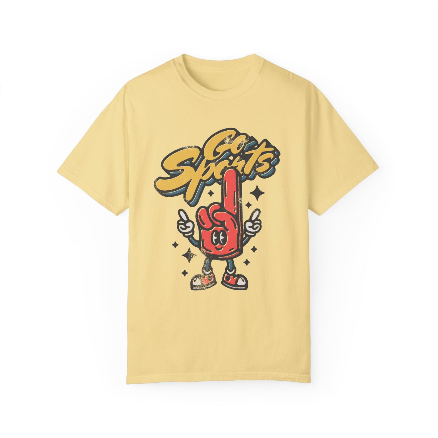 Go Sports Unisex Garment-Dyed T-Shirt | Fun Sports Fan Tee