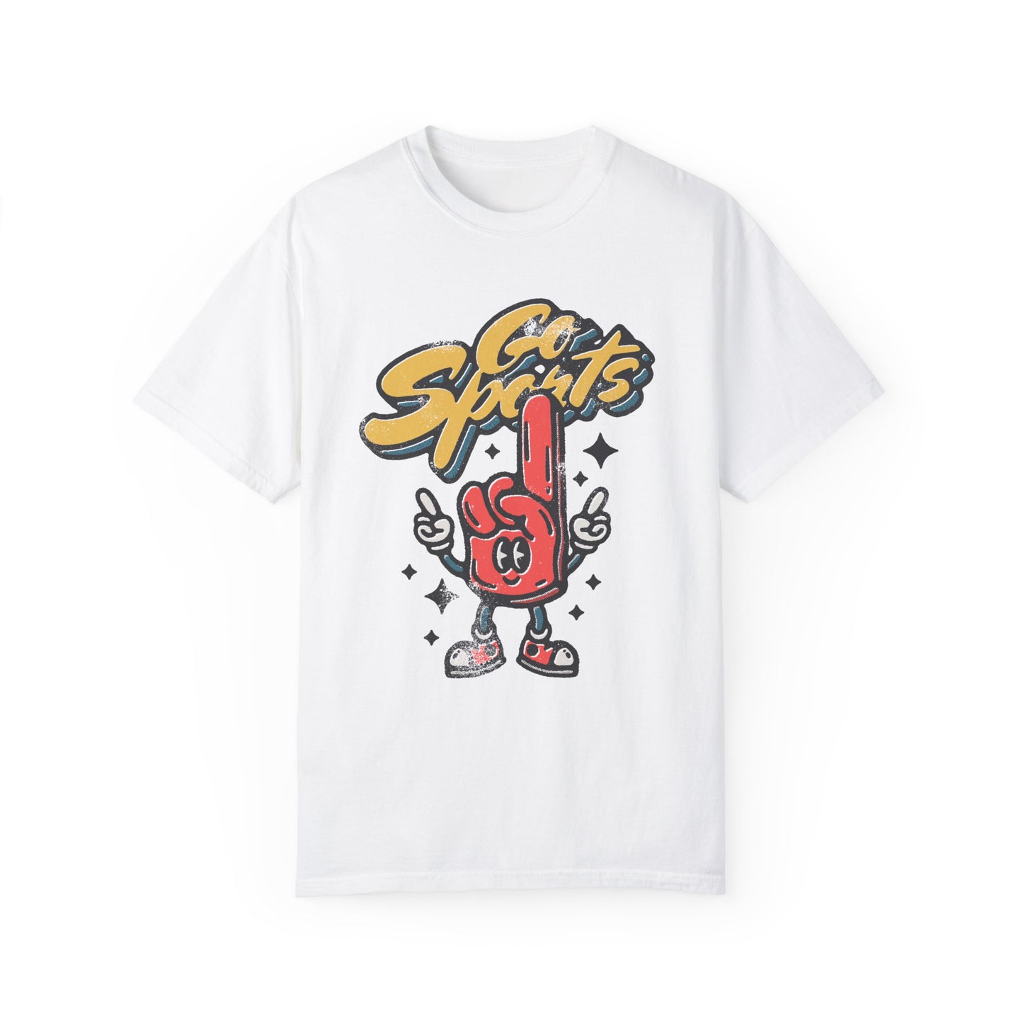 Go Sports Unisex Garment-Dyed T-Shirt | Fun Sports Fan Tee