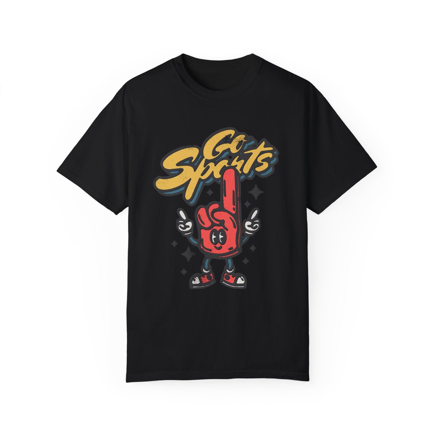 Go Sports Unisex Garment-Dyed T-Shirt | Fun Sports Fan Tee