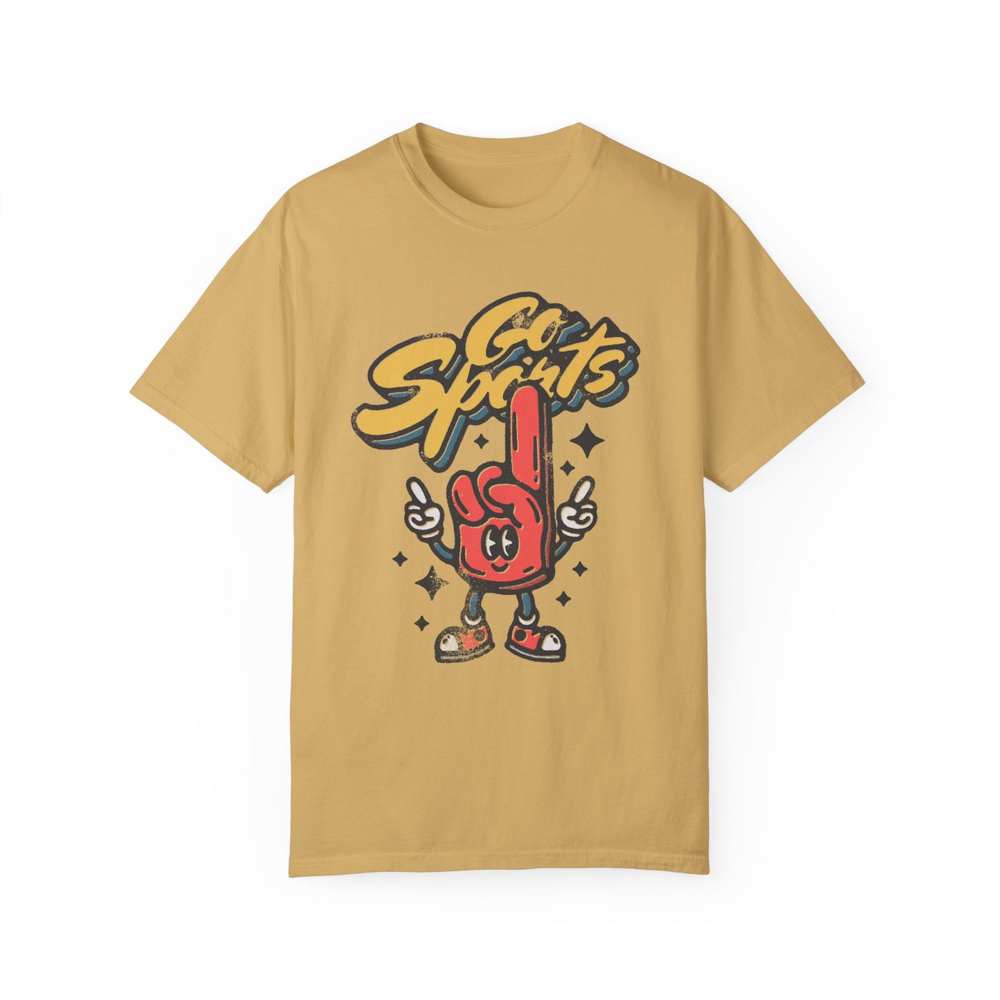Go Sports Unisex Garment-Dyed T-Shirt | Fun Sports Fan Tee