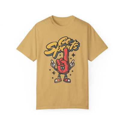 Go Sports Unisex Garment-Dyed T-Shirt | Fun Sports Fan Tee