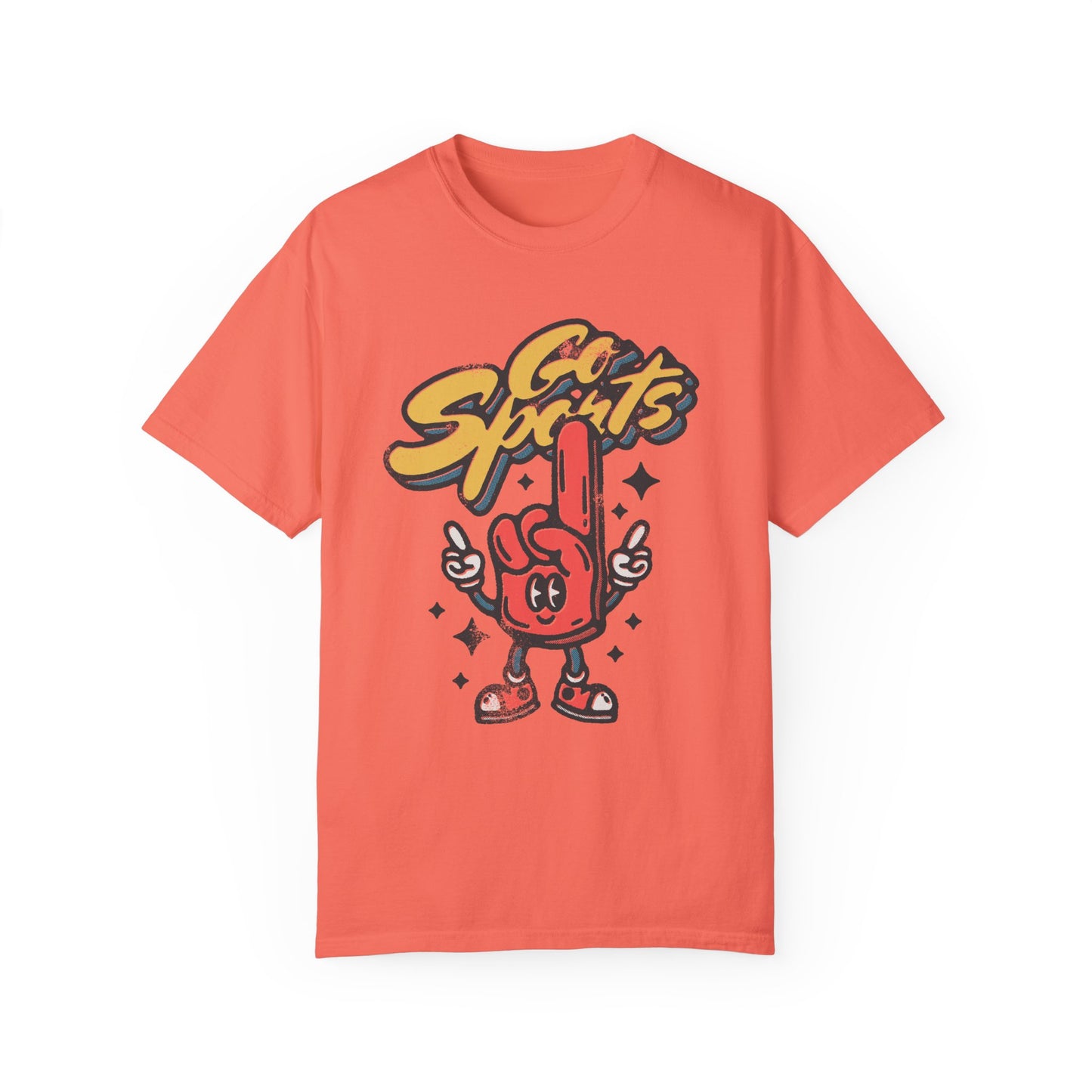 Go Sports Unisex Garment-Dyed T-Shirt | Fun Sports Fan Tee