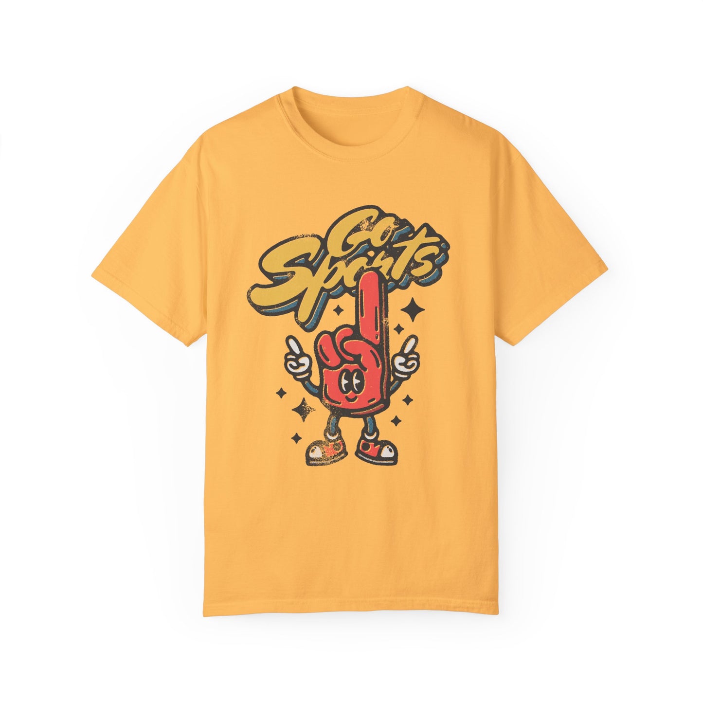 Go Sports Unisex Garment-Dyed T-Shirt | Fun Sports Fan Tee