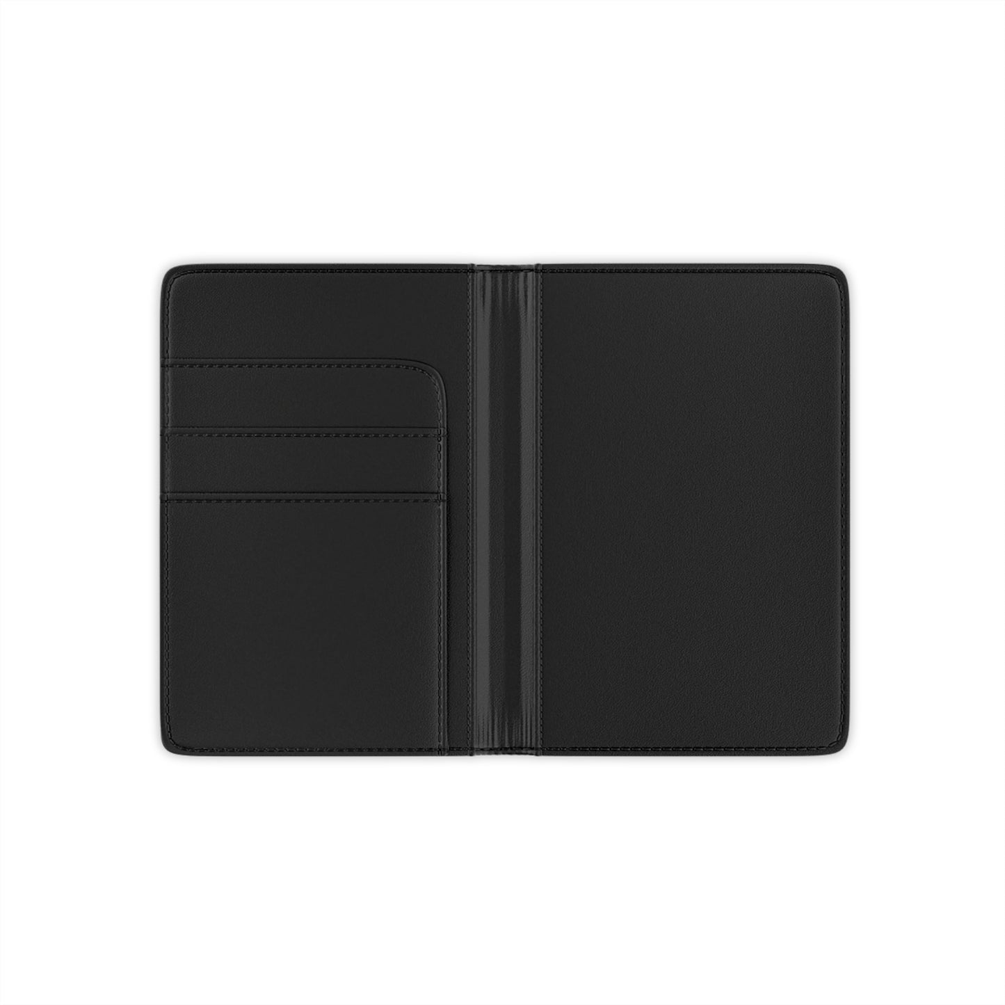 Elegant Floral Passport Cover with World Map Design