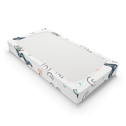 Whimsical Baby Changing Pad Cover with Playful Designs